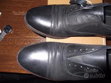 Stringate scarpe vera pelle n 44