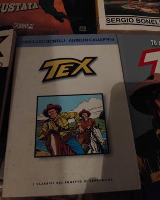 Tex edizione I classici del fumetto di Repubblica