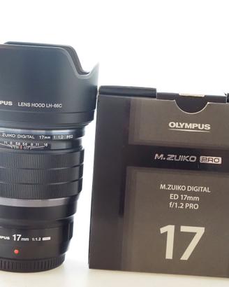 OLYMPUS  ED 17MM F 1.2 PRO