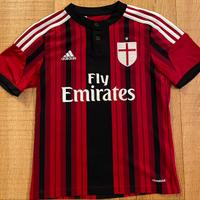 Maglia Milan gara home authentic 2014/15 bambino