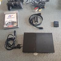 PlayStation 2 Ultra Slim + Adattatore HDMI + Gioco