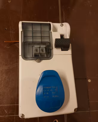 presa compatta interbloccata da quadro