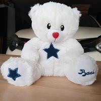 peluche  Orso Bianco Baci Perugina