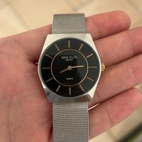 Orologio Mike Ellis New York acciaio maglia milane