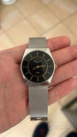 Orologio Mike Ellis New York acciaio maglia milane