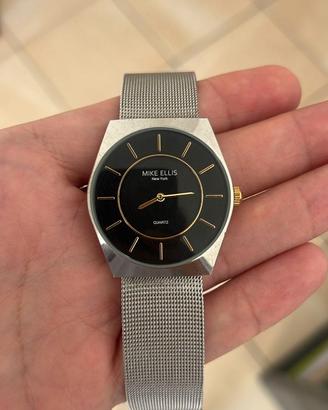 Orologio Mike Ellis New York acciaio maglia milane