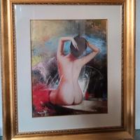 Dipinto olio su tela di E. Farinelli