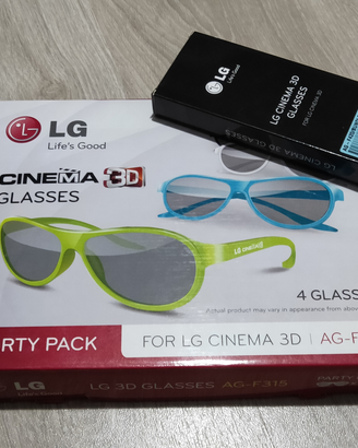 LG occhiali 3D pack