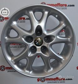 4 cerchi lega alfa romeo 147 156 r15 lt190