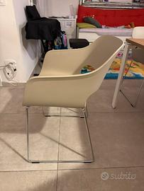 Set 8 sedie ufficio o soggiorno