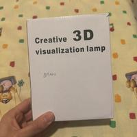 Lamp Creative 3D visualzation con la forma Drago