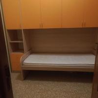 Cameretta a ponte con letto