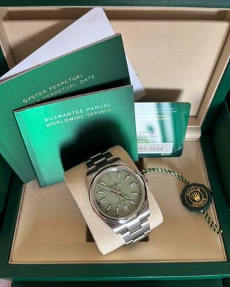 ROLEX 134300 PISTACCHIO