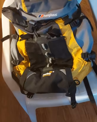Zaino Berghaus Freeflow 40+10 usato in buono stato