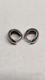 Orecchini in oro bianco 750 18 Kt