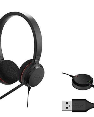Jabra Evolve 20 UC Cuffie Stereo Certificate Teams