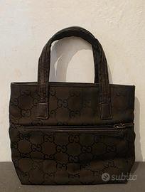 Borsa a mano GG Canvas Gucci