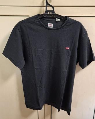 Levi’s T-Shirt Uomo Nera Taglia L 100% Cotone 