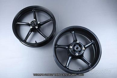 Coppia di cerchi TRIUMPH STREET TRIPLE 675 R 2007