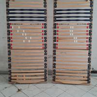 Due reti letto a doghe