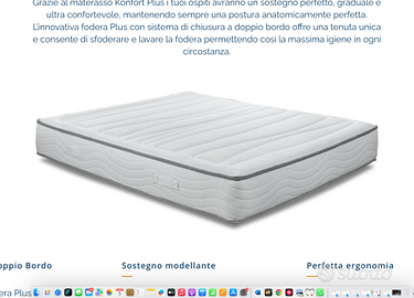 Materasso Memory Foam Konfort Plus marca Dormiria
