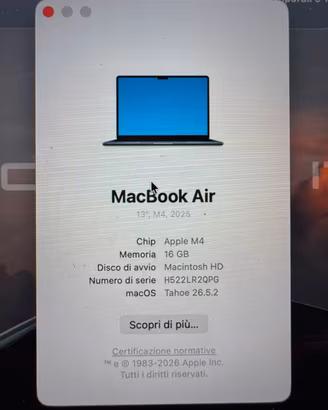 Macbook Air M4