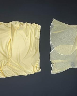 Completo top e gonna