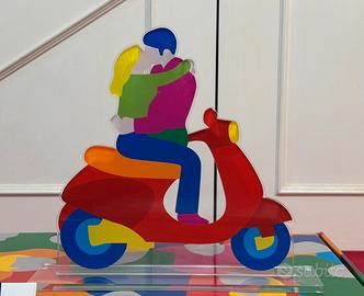 Marco Lodola serigrafia in plexiglass our secret