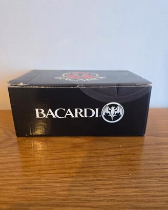 Set bicchierini sho chupito Bacardi con scatola 