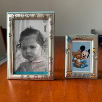Coppia cornici foto Disney Baby