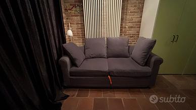 Divano letto IKEA GRÖNLID 2 posti - grigio fumo
