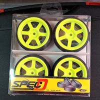 Treno completo ruote DSpec Yeah Racing 1/10