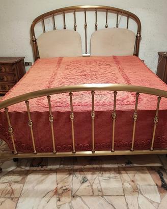 letto in ottone