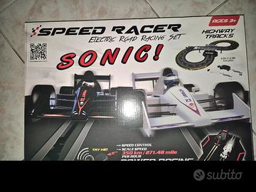 Pista Macchinine Speed Racer Sonic 3+