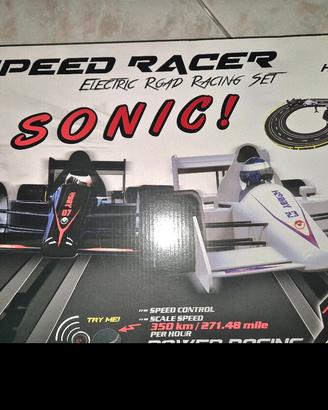 Pista Macchinine Speed Racer Sonic 3+