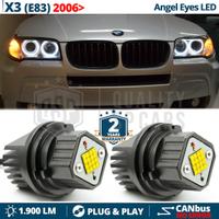 ANGEL EYES Bmw X3 E83 Luci Posizione LED Bianche