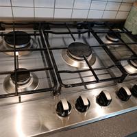 piano cottura gas Hotpoint  5 fuochi 