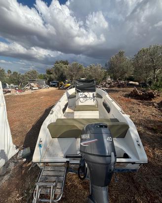 Barca Euromarine e motore Yamaha 40/60 4t