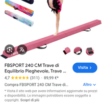 Trave ginnastica artistica