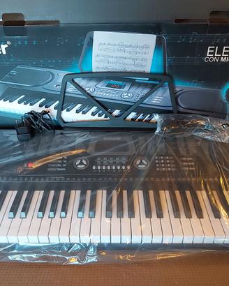 TASTIERA ELETTRONICA microfono leggio e supporto