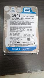 Hard Disk Western Digital 320GB SATA 2.5" WD3200BP