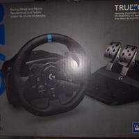 volante da corsa G923 con pedaliera +support