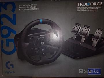 volante da corsa G923 con pedaliera +support