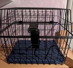 Gabbietta da bicicletta per cani di piccola taglia
