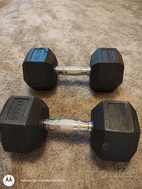 Manubri perfetti, coppia da 17,5 kg