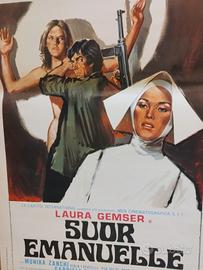 SUOR EMANUELLE
locandina cinema film erotico 1977