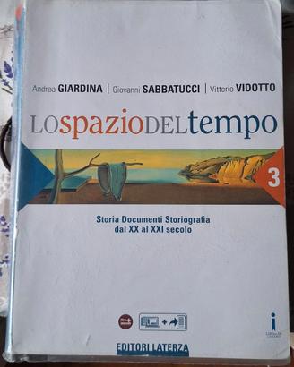 9788842114079 lo spazio del tempo v 3 storia