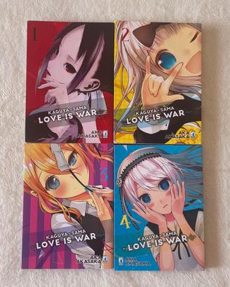 kaguya sama love is war bundle (1-4)