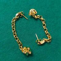 Orecchini in oro molecolare. By Silmar Nuovi