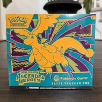 Ascended heroes pokemon center etb + case acrilico